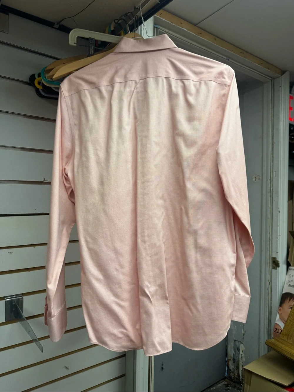 Banana Republic Slim Fit Button-Down Shirt - Pink - Size M